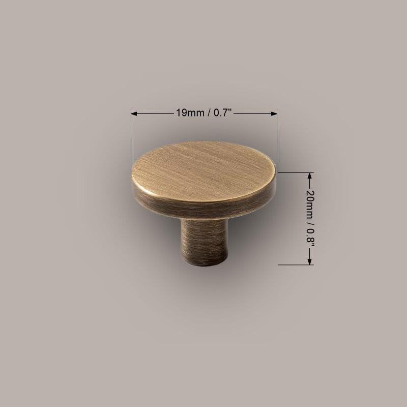 Solid Brass Cabinet Handles: Modern Minimalist Drawer Pulls - Image 5