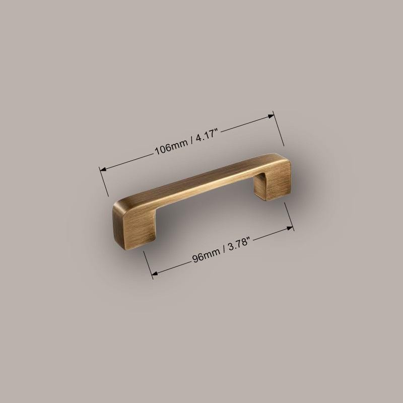 Solid Brass Cabinet Handles: Modern Minimalist Drawer Pulls - Image 8