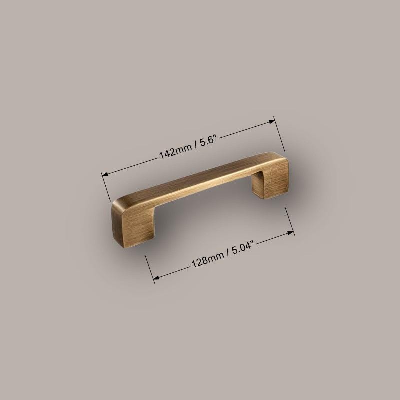 Solid Brass Cabinet Handles: Modern Minimalist Drawer Pulls - Image 9