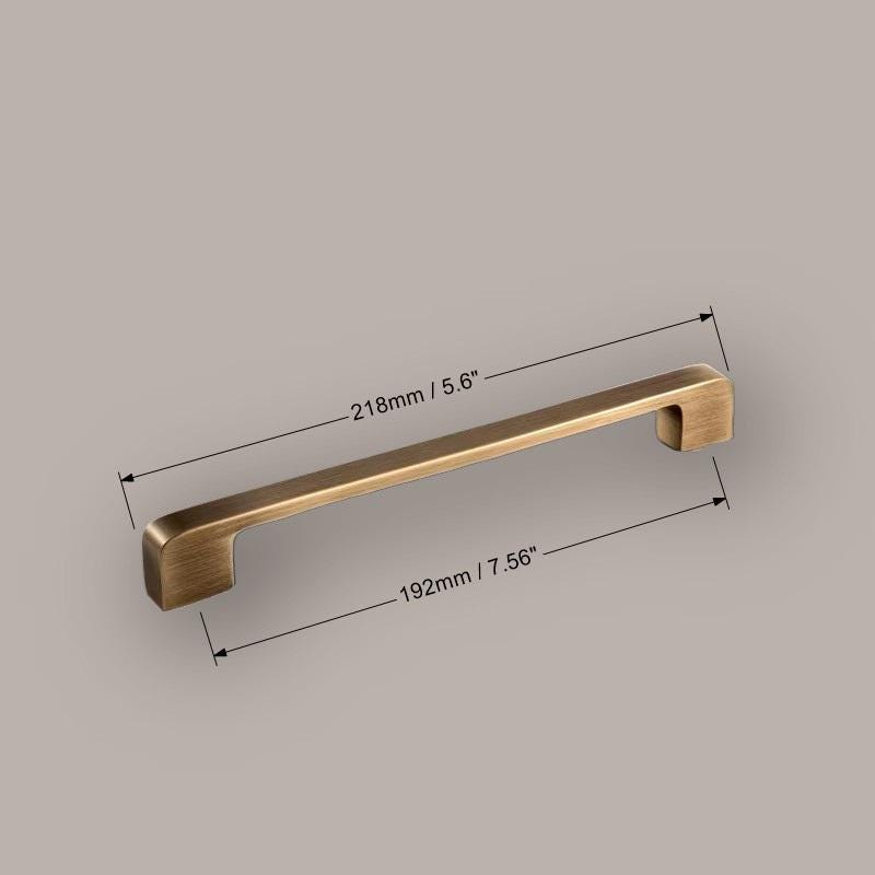 Solid Brass Cabinet Handles: Modern Minimalist Drawer Pulls - Image 10