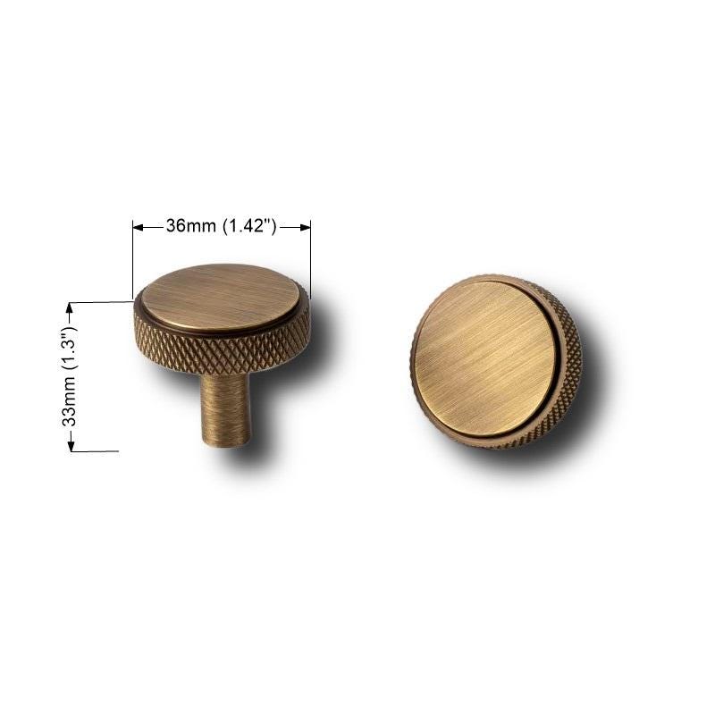 Solid Brass Handles & Knobs – Modern Minimalist Cabinet Hardware - Image 6