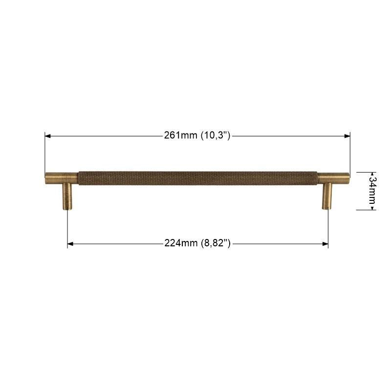 Solid Brass Handles & Knobs – Modern Minimalist Cabinet Hardware - Image 11