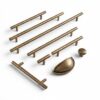 Antique Bronze Handles – Solid Brass Cabinet Pulls for Kitchen, Wardrobe, Drawer
