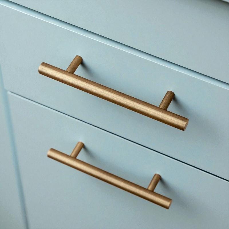 Antique Bronze Handles – Solid Brass Cabinet Pulls for Kitchen, Wardrobe, Drawer - Image 6