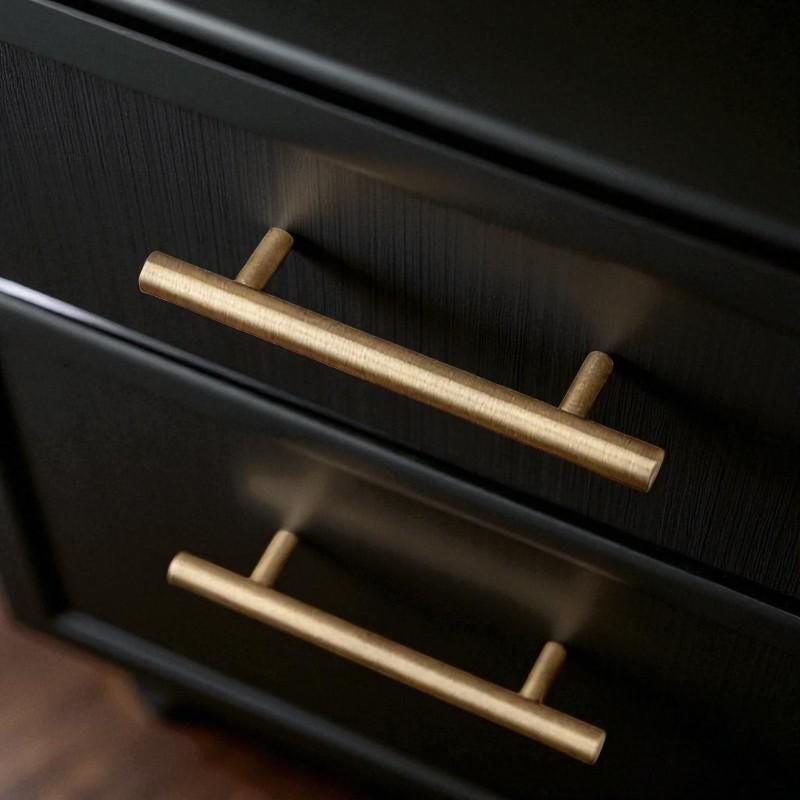 Antique Bronze Handles – Solid Brass Cabinet Pulls for Kitchen, Wardrobe, Drawer - Image 7