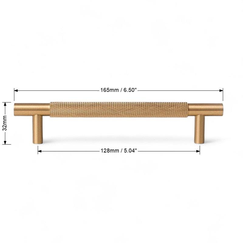 Solid Brass Gold Handles & Knobs – Modern Minimalist Cabinet Hardware - Image 8