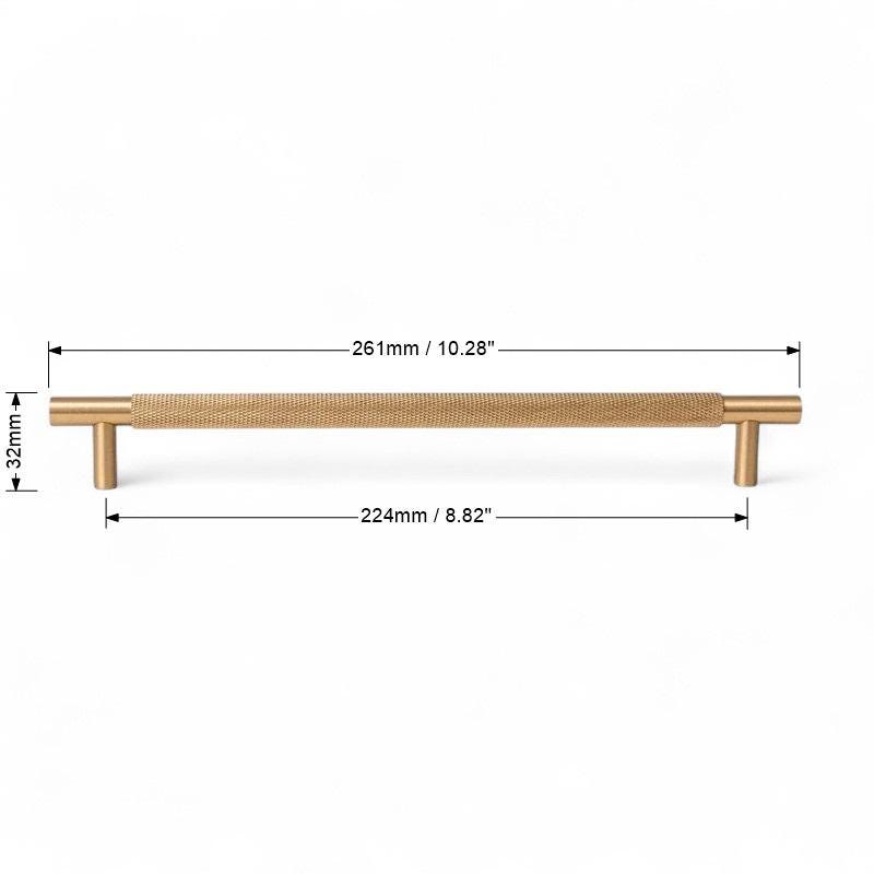 Solid Brass Gold Handles & Knobs – Modern Minimalist Cabinet Hardware - Image 10