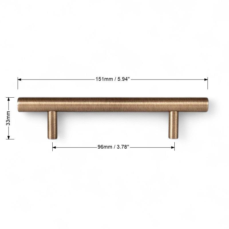 Antique Bronze Handles – Solid Brass Cabinet Pulls for Kitchen, Wardrobe, Drawer - Image 11