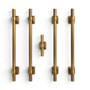 Antique Brass Cabinet Handles
