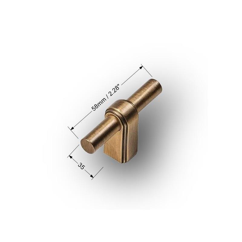 Brass Cabinet Handles & Drawer Knobs, Luxury Dresser Pulls, Wardrobe Door Handles - Image 5