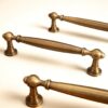 Antique Solid Brass Cabinet Handles – Drawer Pulls For Furniture