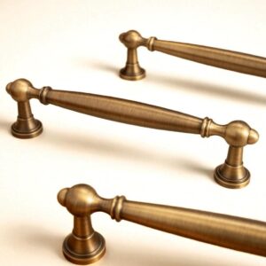 Antique Solid Brass Cabinet Handles – Drawer Pulls For Furniture