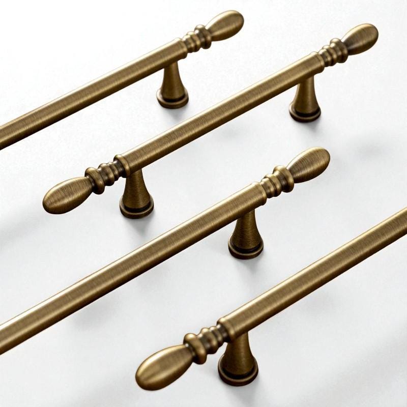 Elegant Antique Cabinet Handles – Solid Brass Handles and Pulls