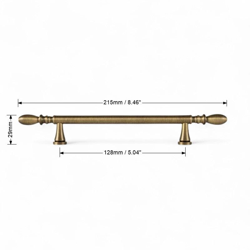 Elegant Antique Cabinet Handles – Solid Brass Handles and Pulls - Image 7