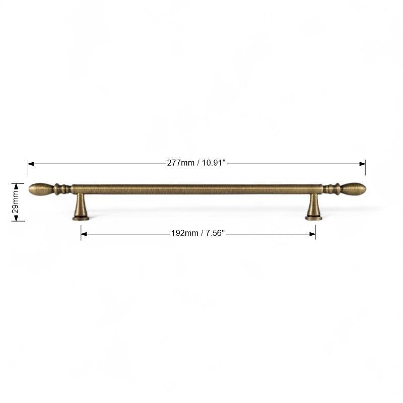 Elegant Antique Cabinet Handles – Solid Brass Handles and Pulls - Image 8