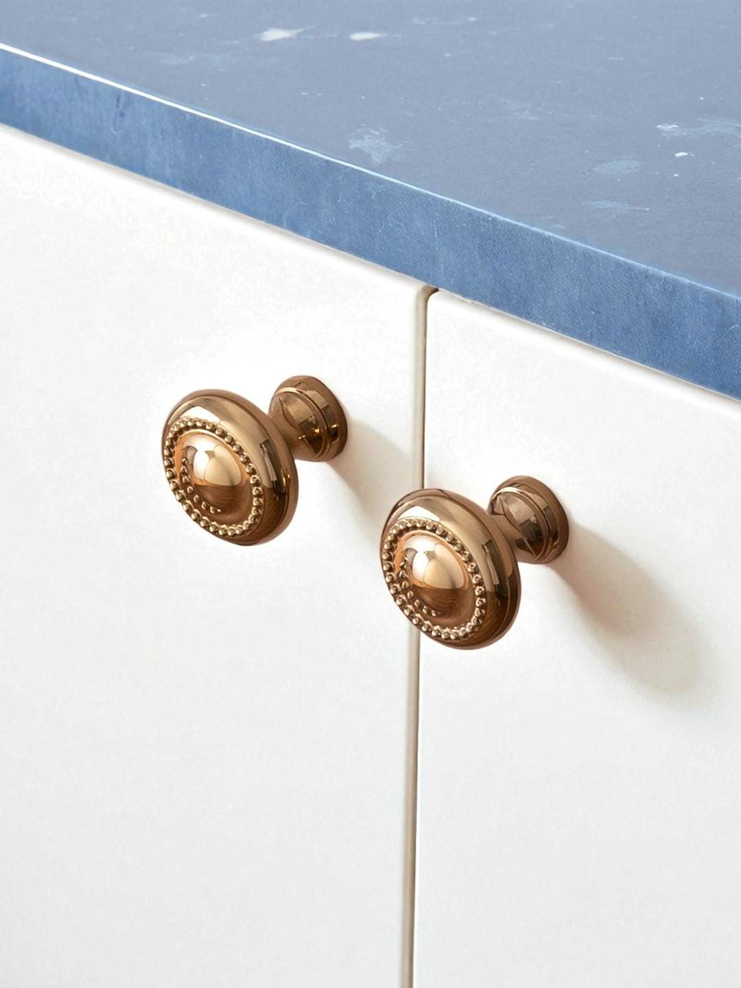Luxury Gold Solid Brass Cabinet Handles & Knobs – Polished Drawer Pulls - Image 4