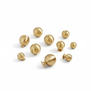 Gold brass drawer knobs: For drawers, dresser