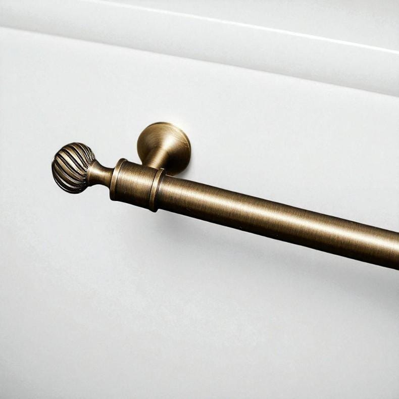 Antique Brass Cabinet Handles, Solid Brass Drawer Knobs - Image 2