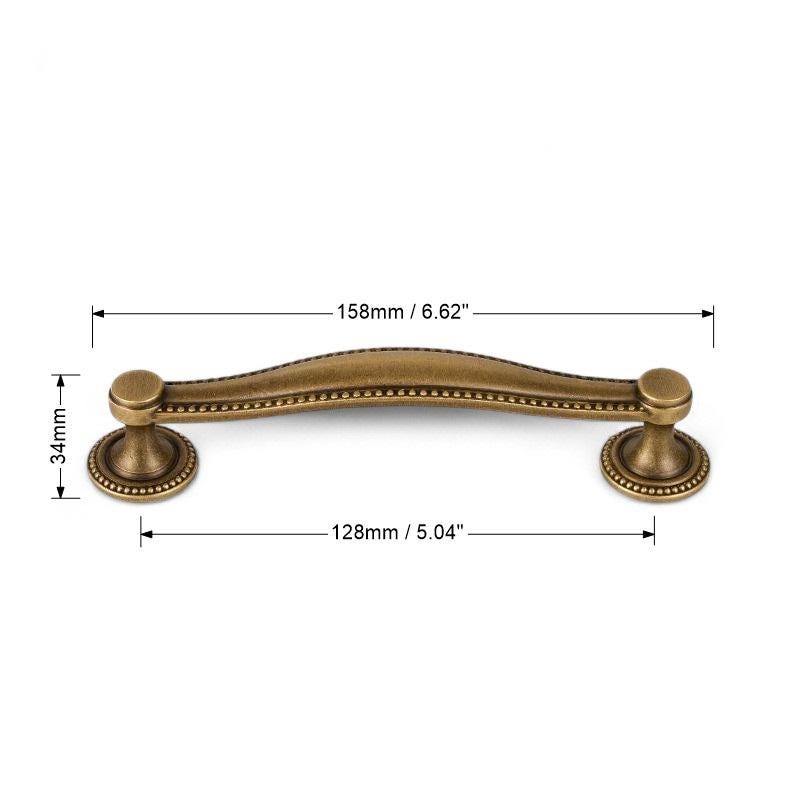 Antique Brass Shell Handles – Solid Brass Knobs and Drawer Pulls - Image 8