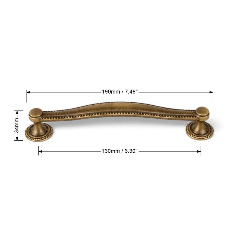 Antique Brass Shell Handles – Solid Brass Knobs and Drawer Pulls - Image 9
