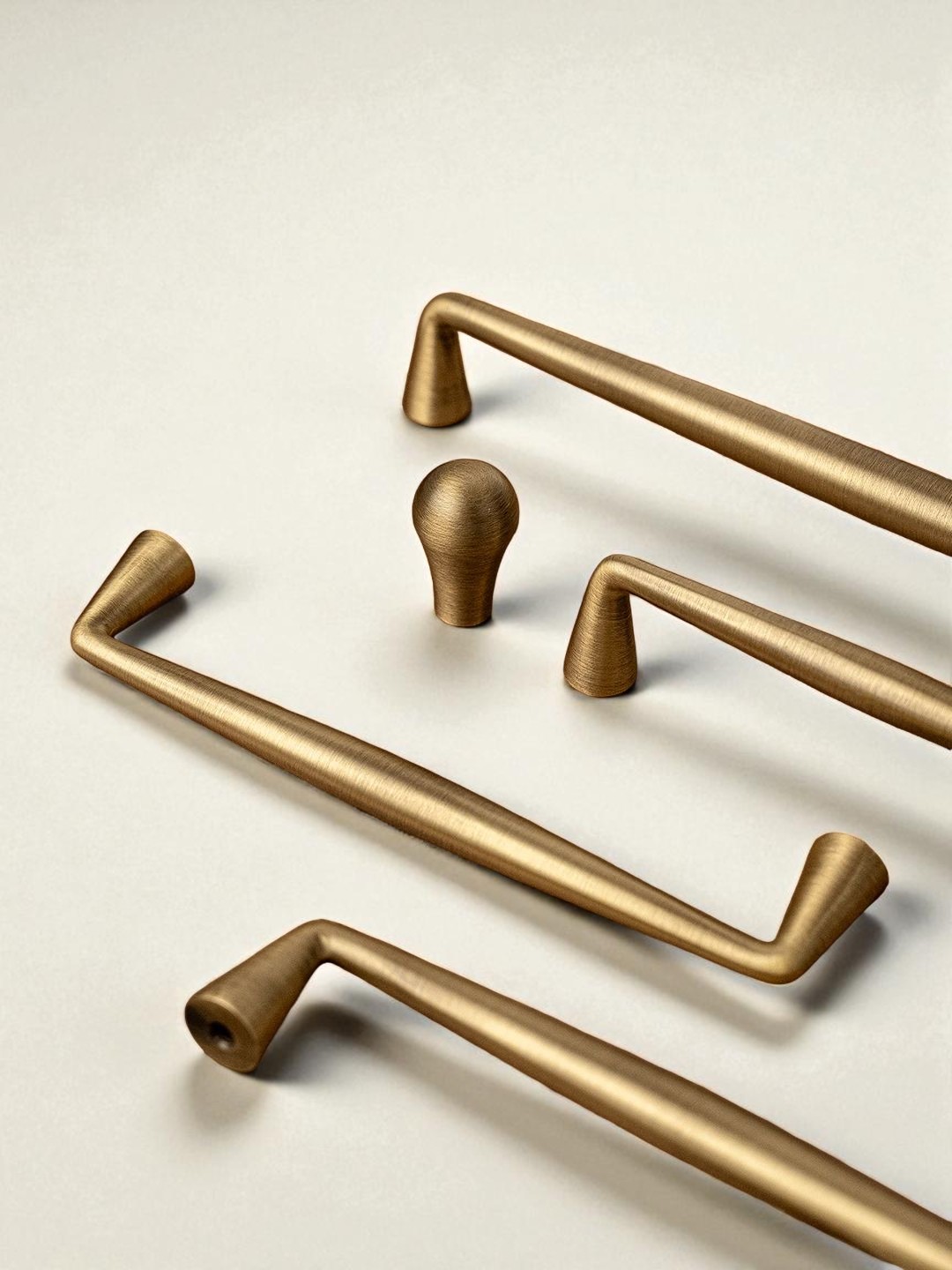 Antique Brass Cabinet Handles