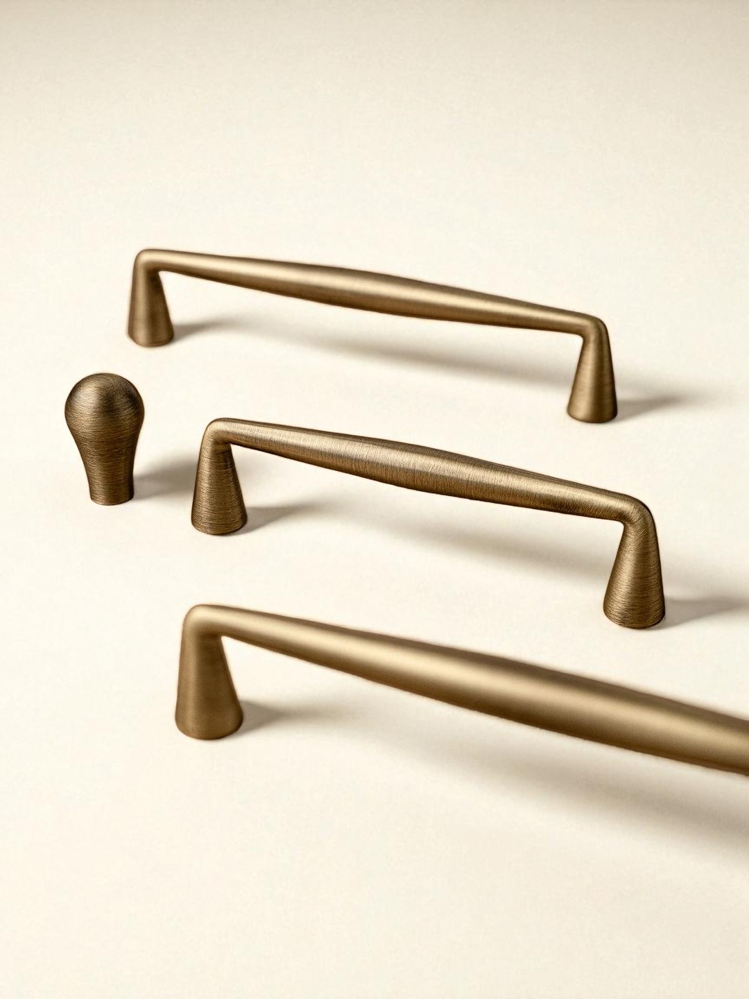 Antique Brass Cabinet Handles – Solid Brass Pulls for Kitchen, Wardrobe - Image 2
