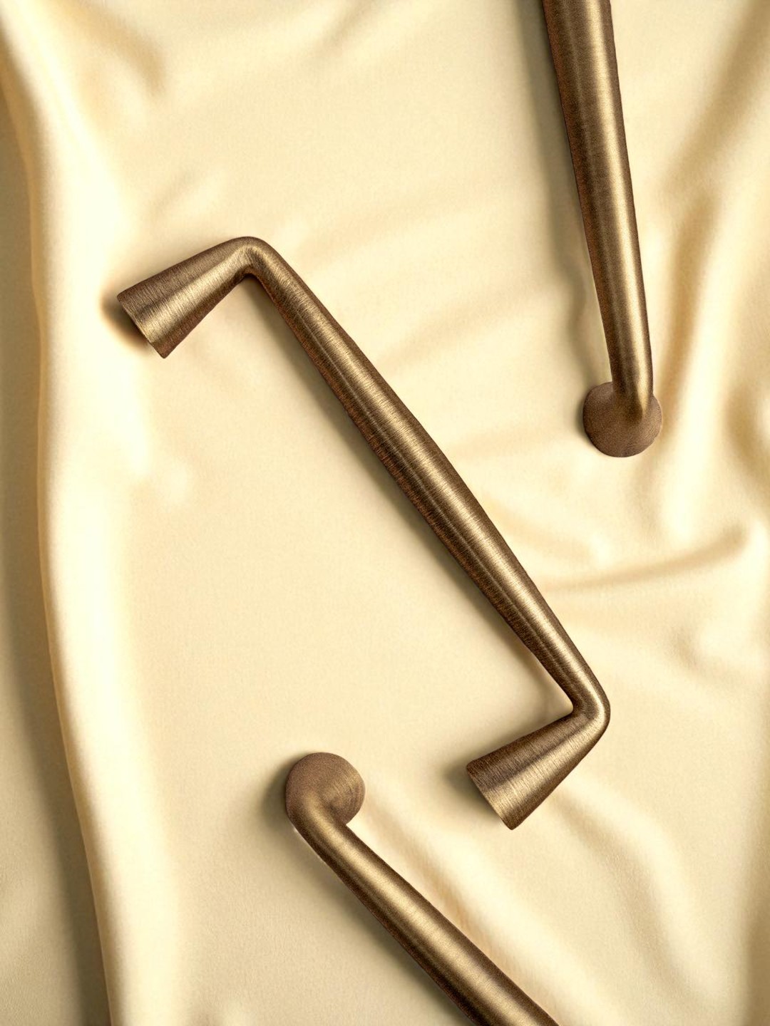 Antique Brass Cabinet Handles – Solid Brass Pulls for Kitchen, Wardrobe - Image 3