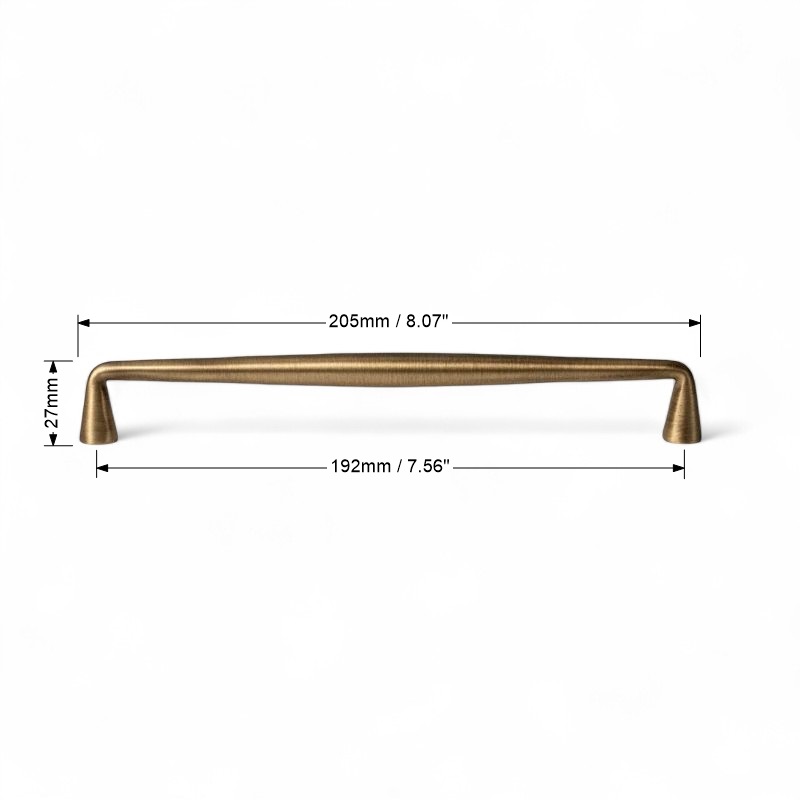 Antique Brass Cabinet Handles – Solid Brass Pulls for Kitchen, Wardrobe - Image 10
