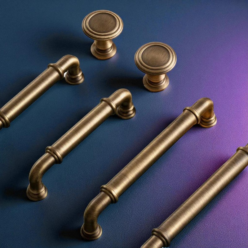 Antique Brass Pulls – Timeless Solid Brass Knobs and Handles - Image 3