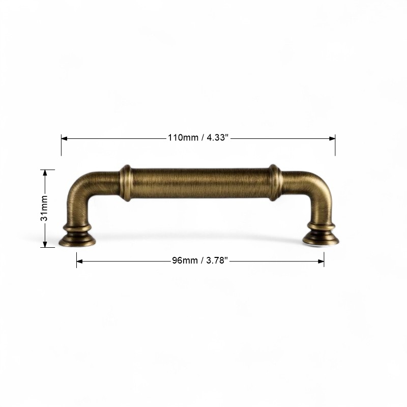 Antique Brass Pulls – Timeless Solid Brass Knobs and Handles - Image 5