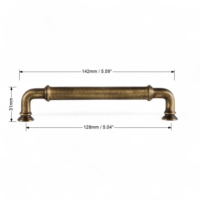 Antique Brass Pulls – Timeless Solid Brass Knobs and Handles - Image 6