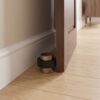Brass Floor Mounted Door Stop with Rubber Bumper