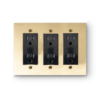 3 Gang 3 Duplex Outlets
